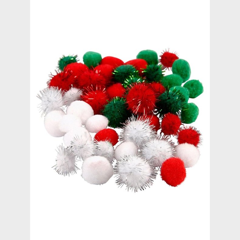 Creativ Company Pompoms Christmas 48pcs.