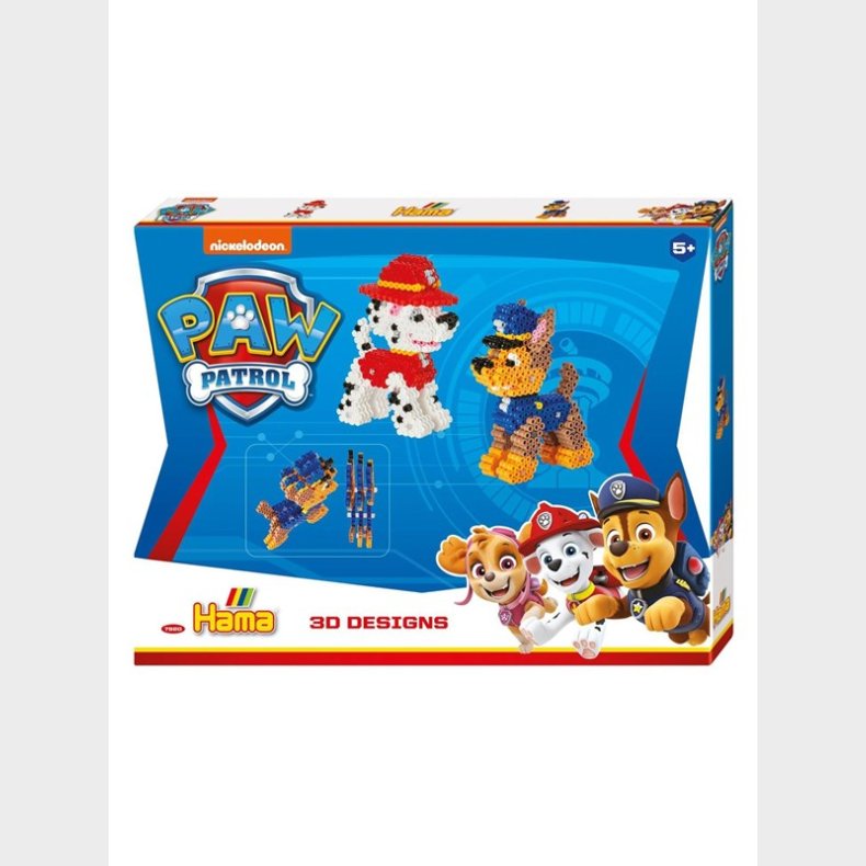 Hama IronIg Bead Set - Paw Patrol 3D 4000stk.