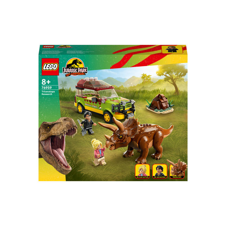 LEGO Jurassic World 76959 Triceratops-forskning