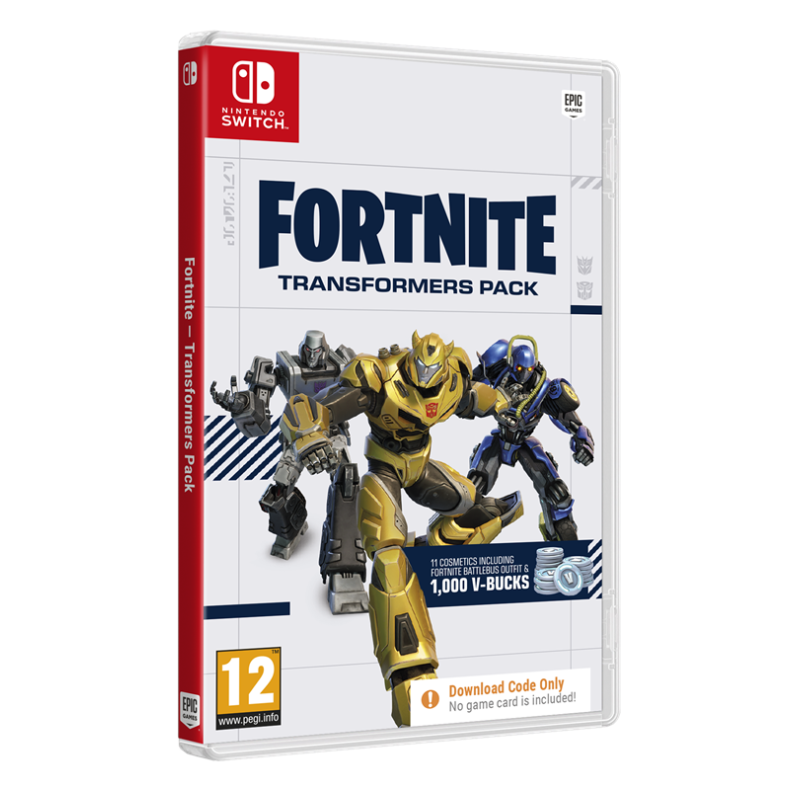 Fortnite: Transformers Pack (Code in a Box) - Nintendo Switch - Action