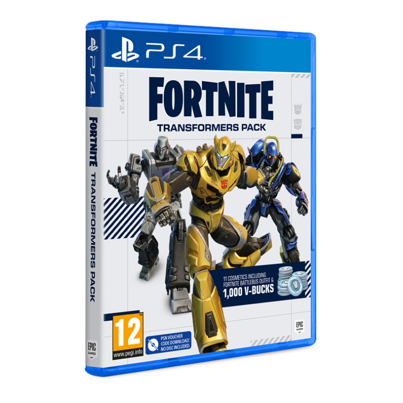 Fortnite: Transformers Pack (Code in a Box) - Sony PlayStation 4 - Action