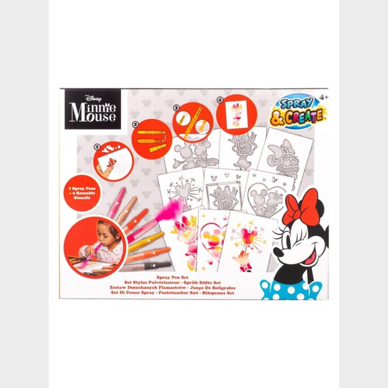 Canenco Minnie Mouse Blow Pen Set