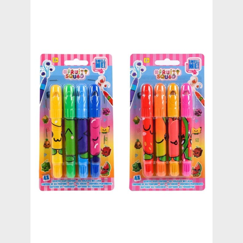 Canenco Fruity Squad Super Soft Crayons with Fragrance 4p