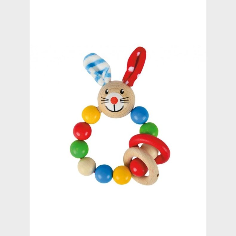 Eichhorn Baby Wooden Teether Rabbit