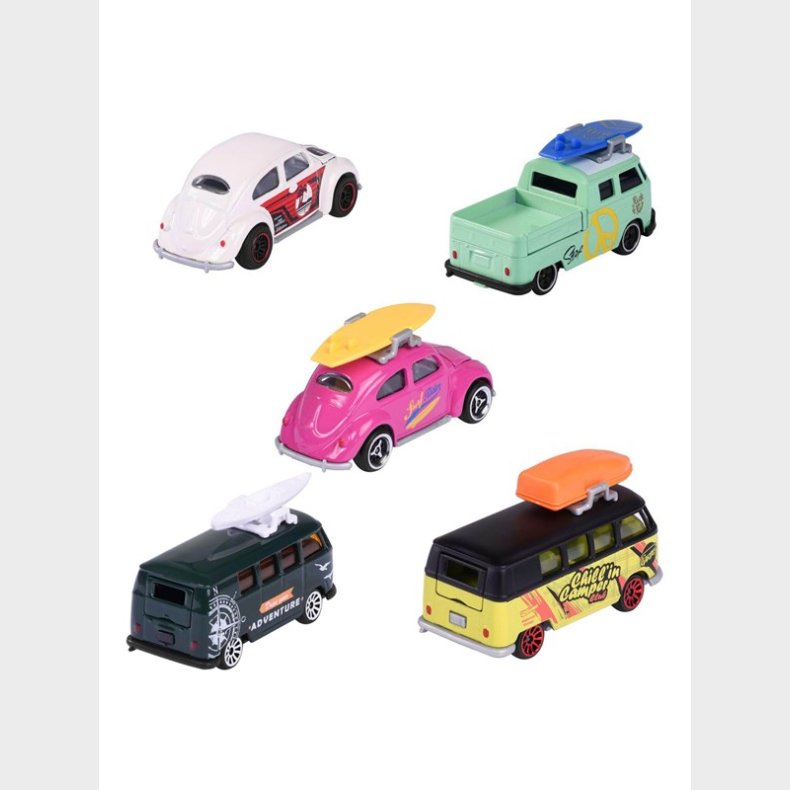 Majorette Volkswagen The Originals Play Cars 5pcs