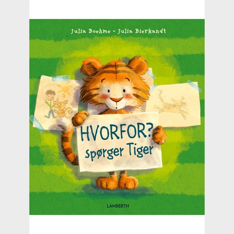 Hvorfor? sprger Tiger - Brnebog - hardcover