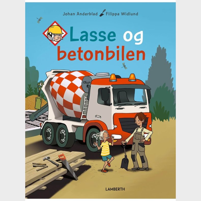 Lasse og betonbilen - Brnebog - paperback