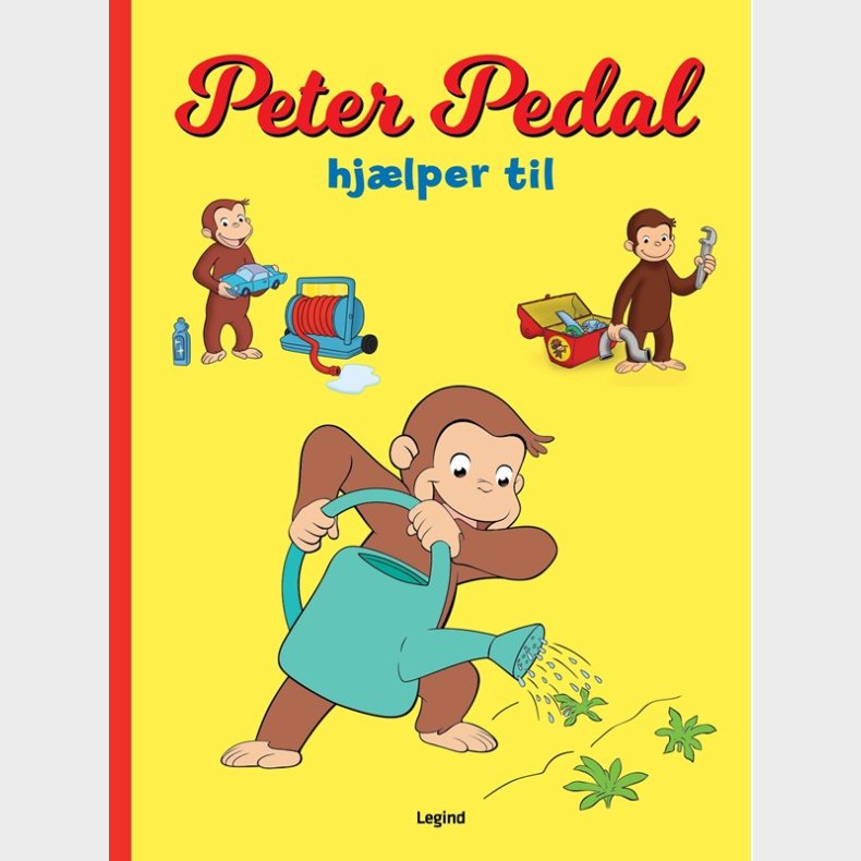 Peter Pedal hjlper til - Brnebog - hardcover