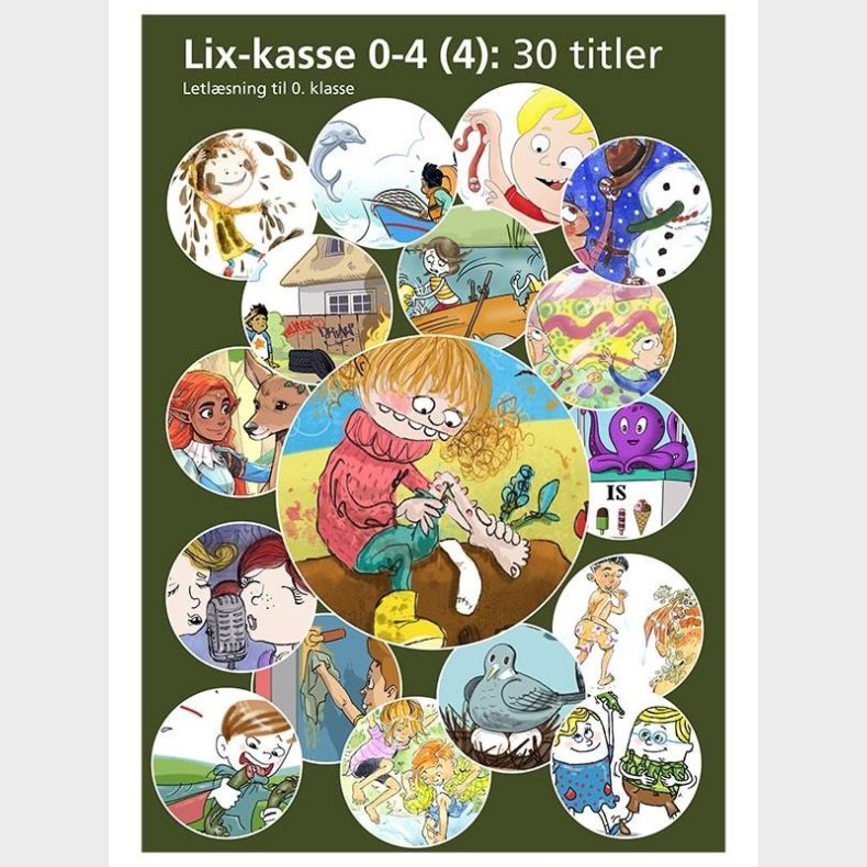 Lix-kasse 0-4 (4) - Brnebog - hardback