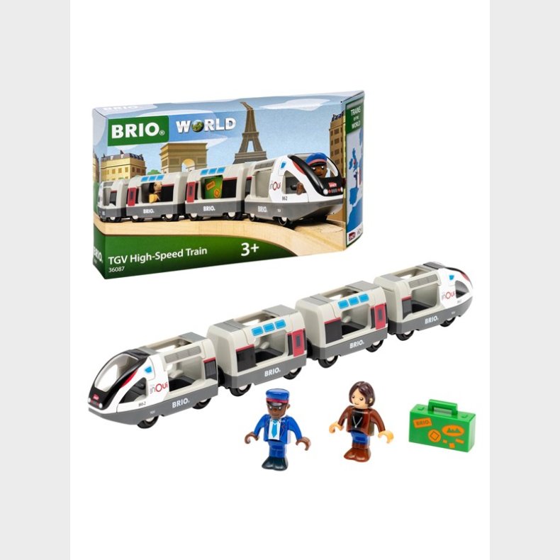 Brio TGV High-Speed Train (Trains of the world)