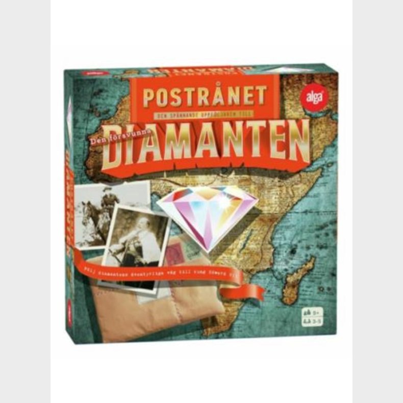 Alga Den f&ouml;rsvunna diamanten Postrnet