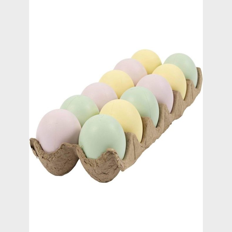 Creativ Company Plastic Eggs Pastel 12pcs.