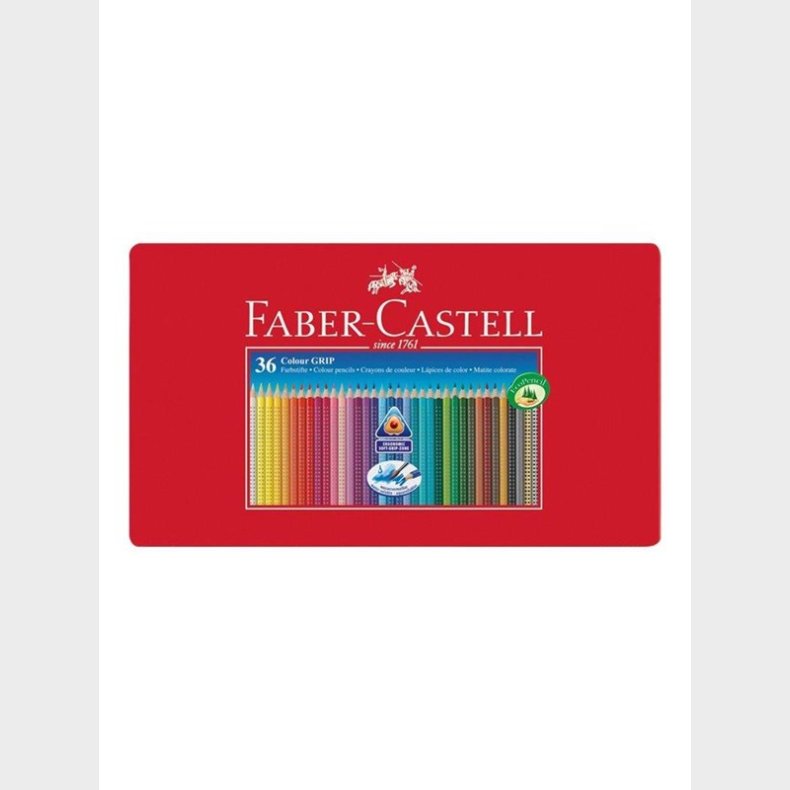 Faber Castell GRIP - coloured pencil (pack of 36)