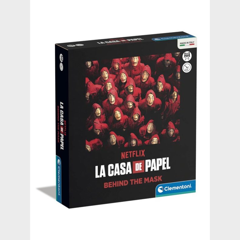 Clementoni Netflix: Money Heist - Behind The Mask (La Casa de Papel) (English)