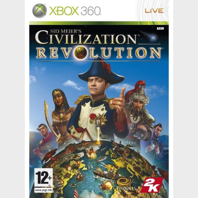 Civilization Revolution - Microsoft Xbox 360 - Strategi