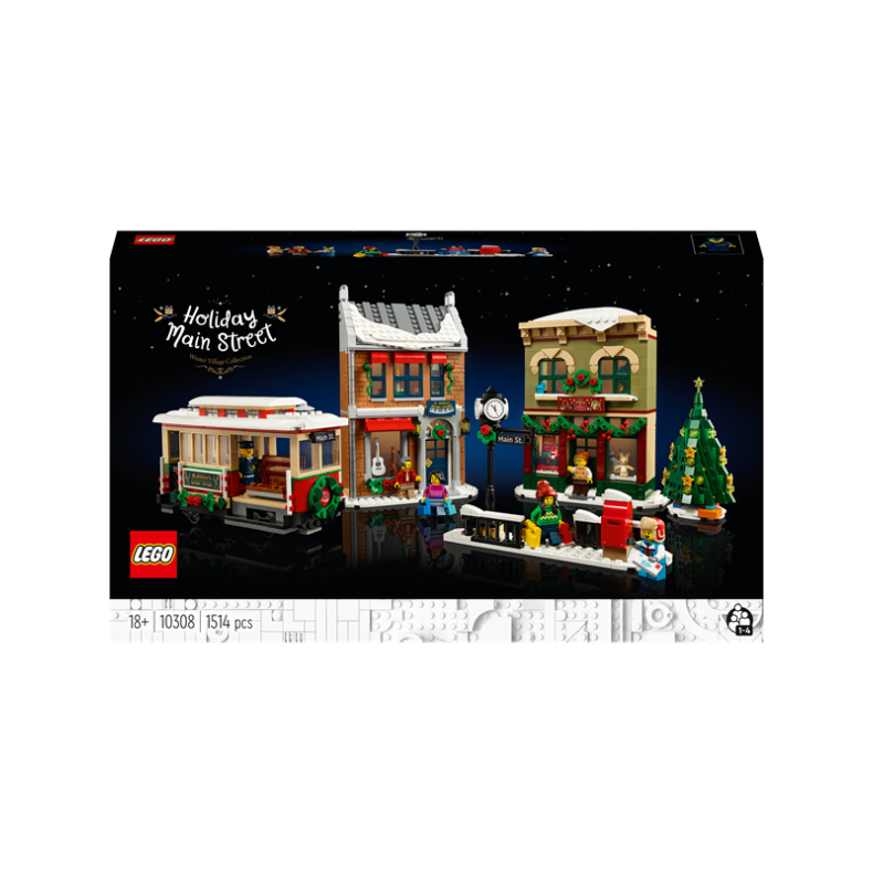 LEGO Icons 10308 Julepyntet hovedgade