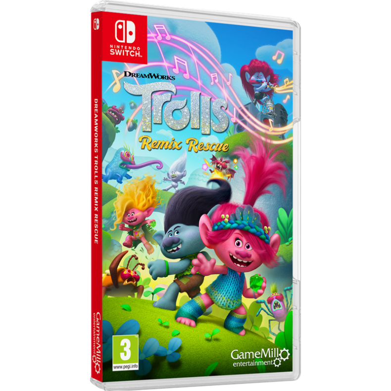 DreamWorks Trolls Remix Rescue - Nintendo Switch - Action