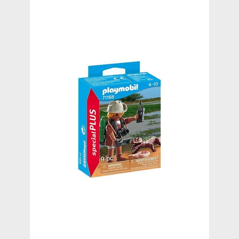 Playmobil Special PLUS - Forsker med ung kaiman