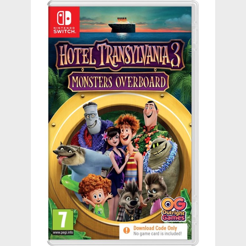 Hotel Transylvania 3: Monsters Overboard (Code in a Box) - Nintendo Switch - Action/Adventure