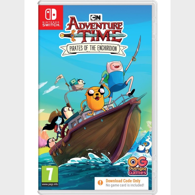 Adventure Time: Pirates of the Enchiridion (Code in a Box) - Nintendo Switch - Action/Adventure