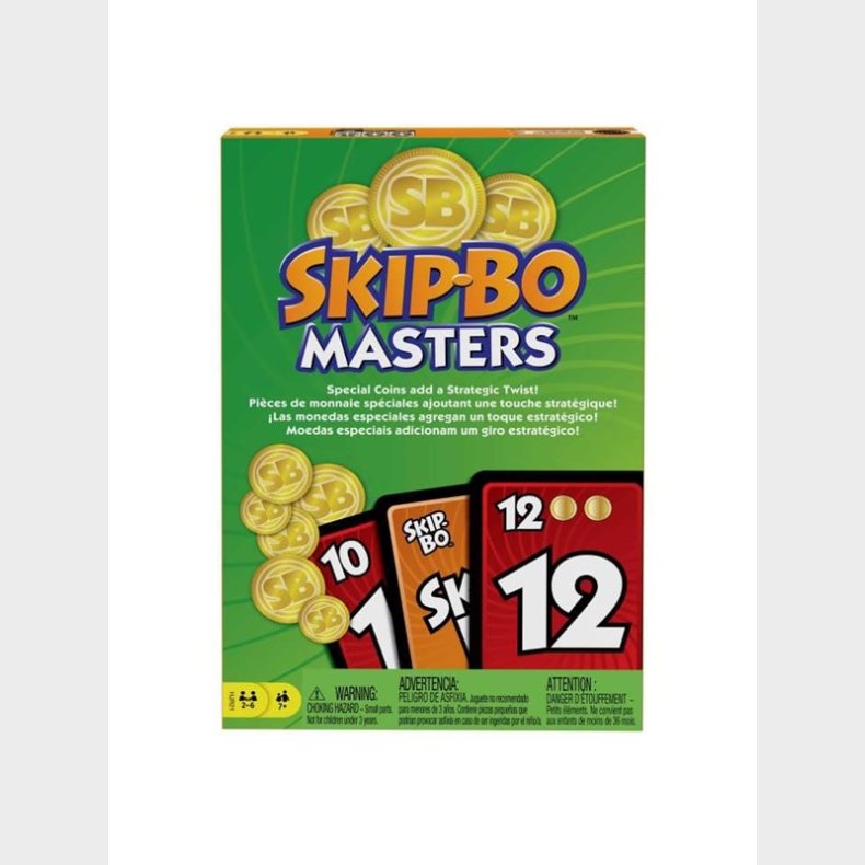 Mattel Games Skip-Bo Masters