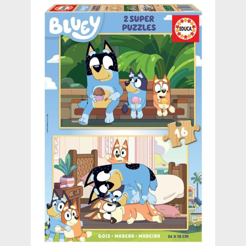 Educa 2x16 Bluey