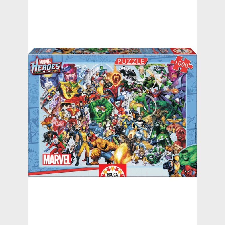 Educa puslespil Marvel superhelte, 1000