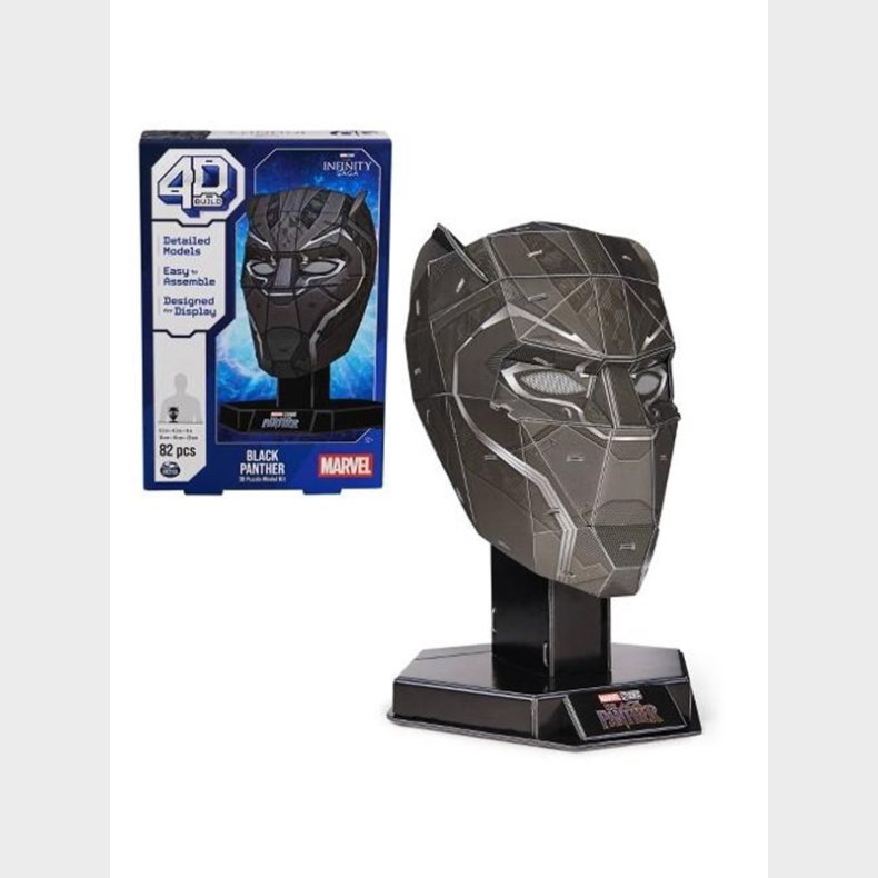 4D Puslespil 4D Puslespil Black Panther