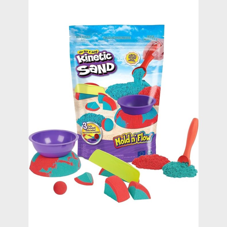 Kinetic Sand Mold N&apos; Flow