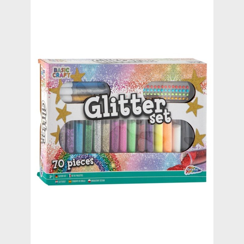 Grafix Glitter Set 70pcs.