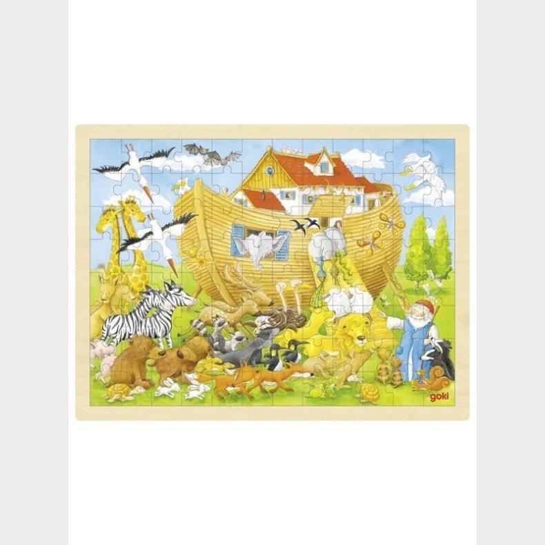 Goki tren Puslespil Noah&apos;s Ark 96pcs. tr