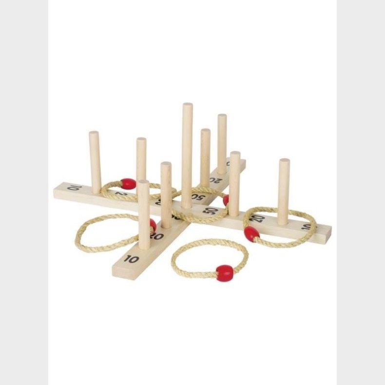 Goki Wooden Ring Toss Game