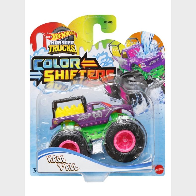 Hot Wheels - Monster Trucks Colour Shifter (Haul Y