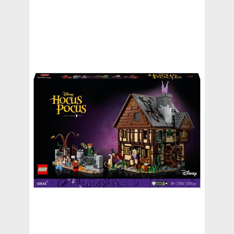 LEGO Ideas 21341 Disneys Hokus Pokus: Sanderson-sstrenes hytte