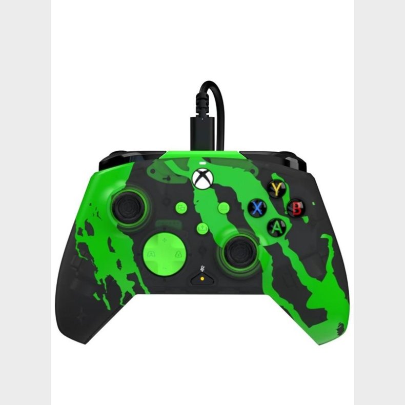 PDP Rematch Jolt Green (Glow In Dark) - Controller - Microsoft Xbox One