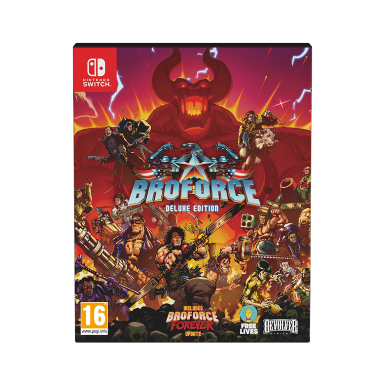 Broforce (Deluxe Edition) - Nintendo Switch - Platformer