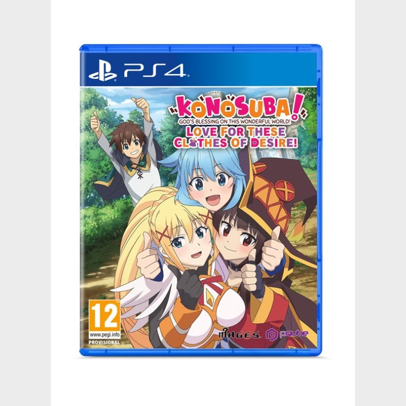 KONOSUBA: God&apos;s Blessing on This Wonderful World! Love for These Clothes of Desire! - Sony PlayStation 4 - Visual Novel