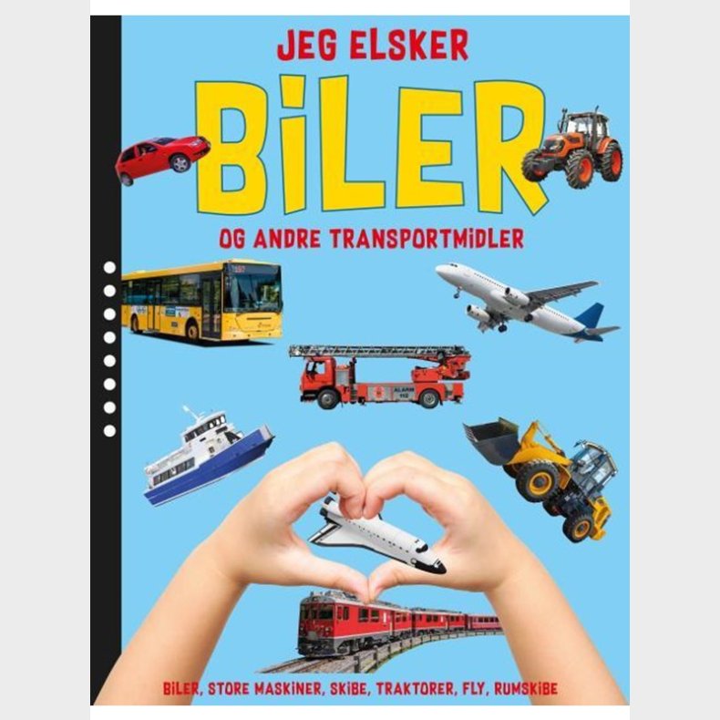 Jeg elsker BILER - Brnebog - hardcover