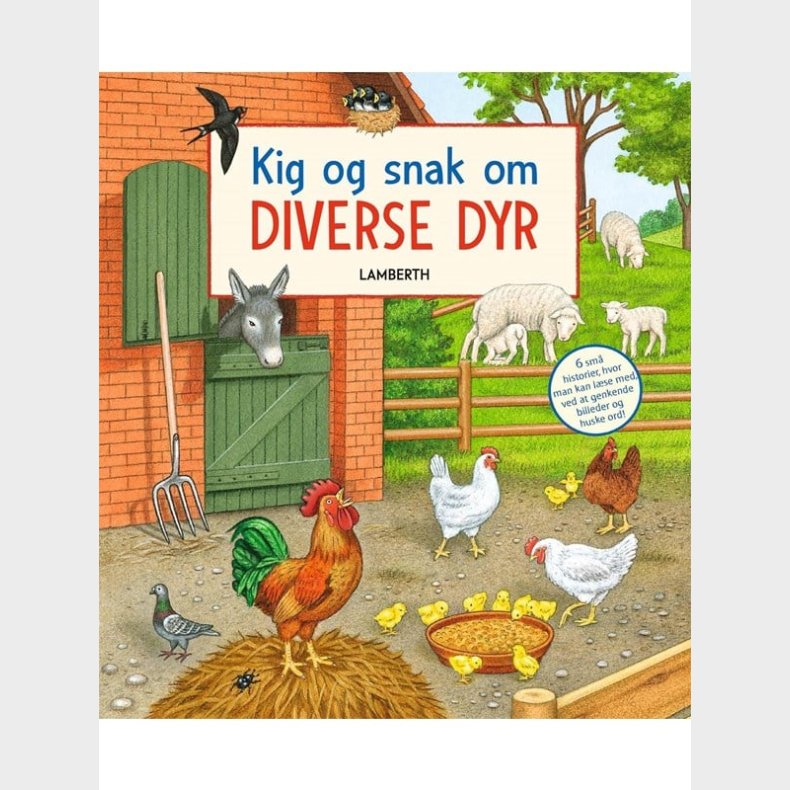 Kig og snak om diverse dyr - Brnebog