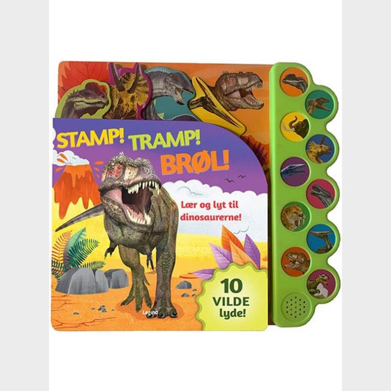 Lr og lyt til dinosaurer - Brnebog - Board books