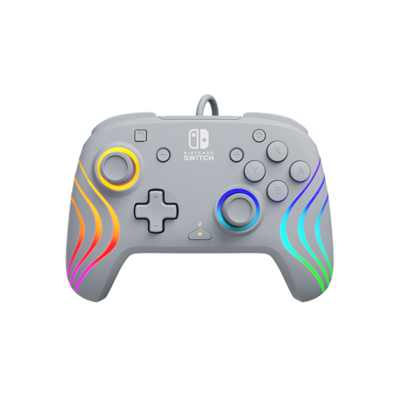 PDP Afterglow Wave - Grey - Controller - Nintendo Switch