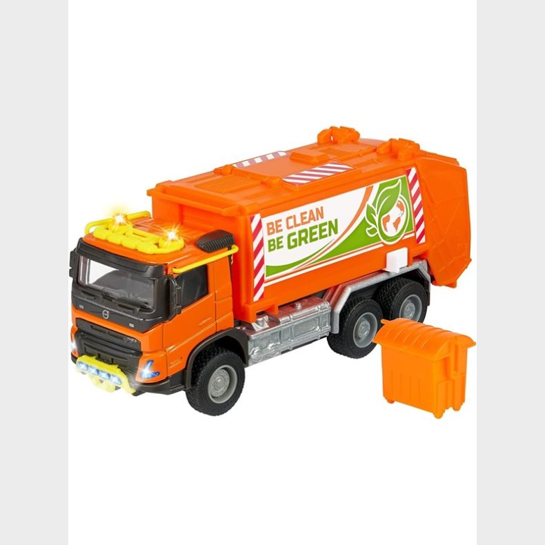 Majorette Volvo Truck Garbage Collector 19 cm