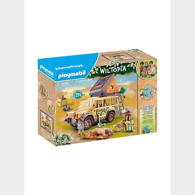 Playmobil Wiltopia - WILTOPIA - Med ATW inde hos lverne