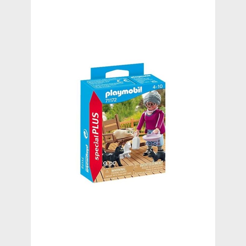 Playmobil Special PLUS - Bedstemor med katte