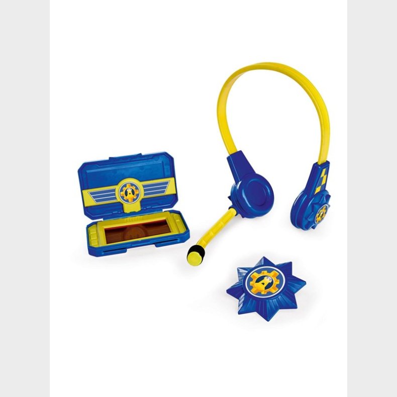 Brandmand Sam Police Headset and Smartphone