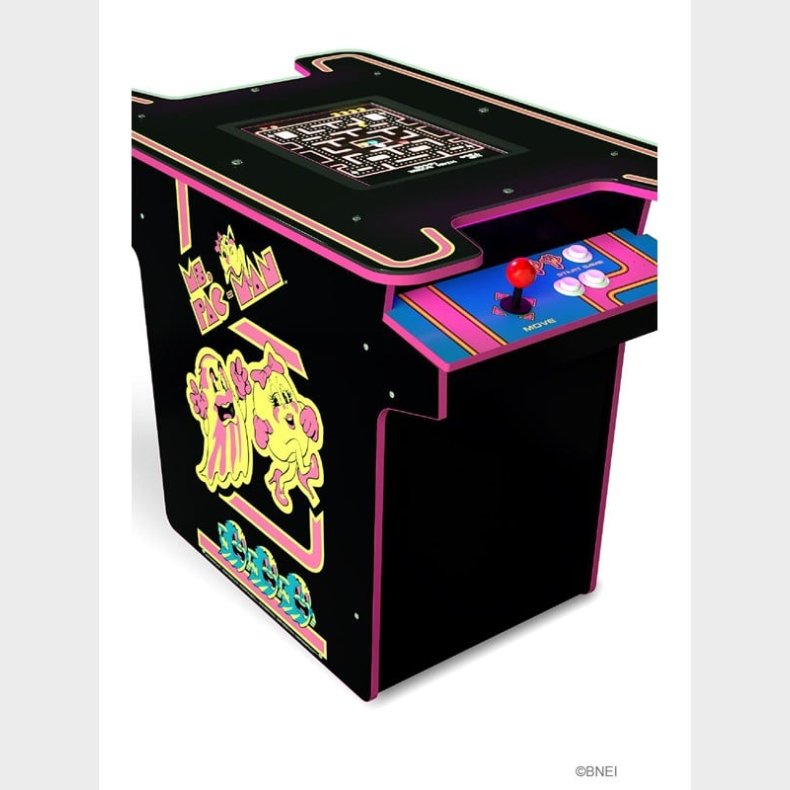 Arcade1Up Ms. PAC-MAN&trade; Head-to-Head Arcade Table