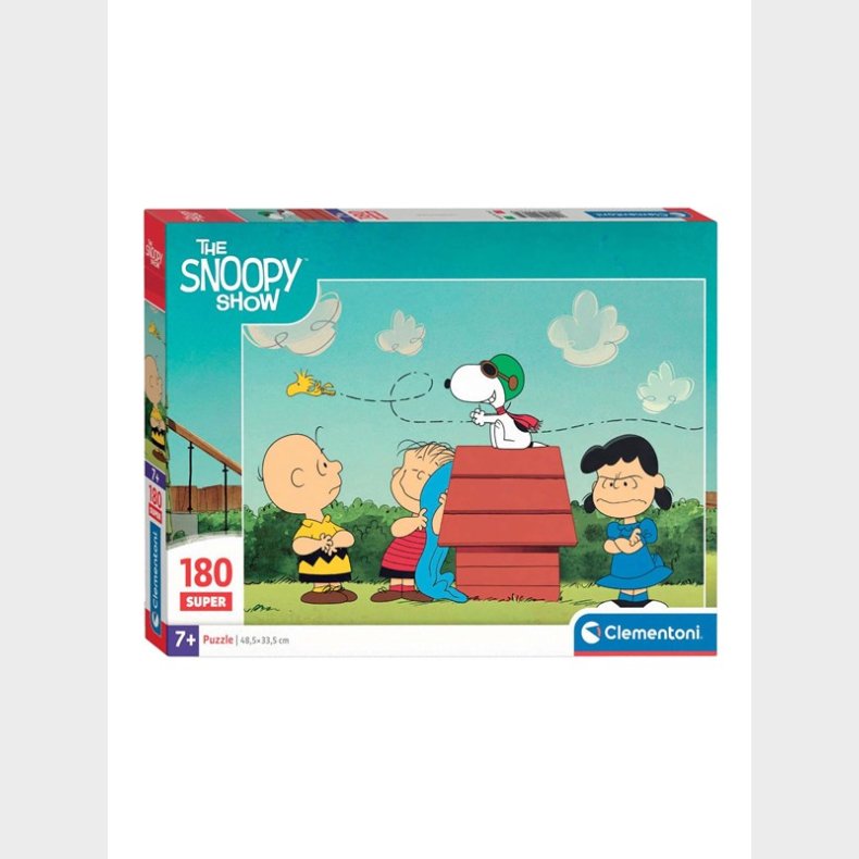 Clementoni Jigsaw Puslespil Peanuts Snoopy 180pcs.