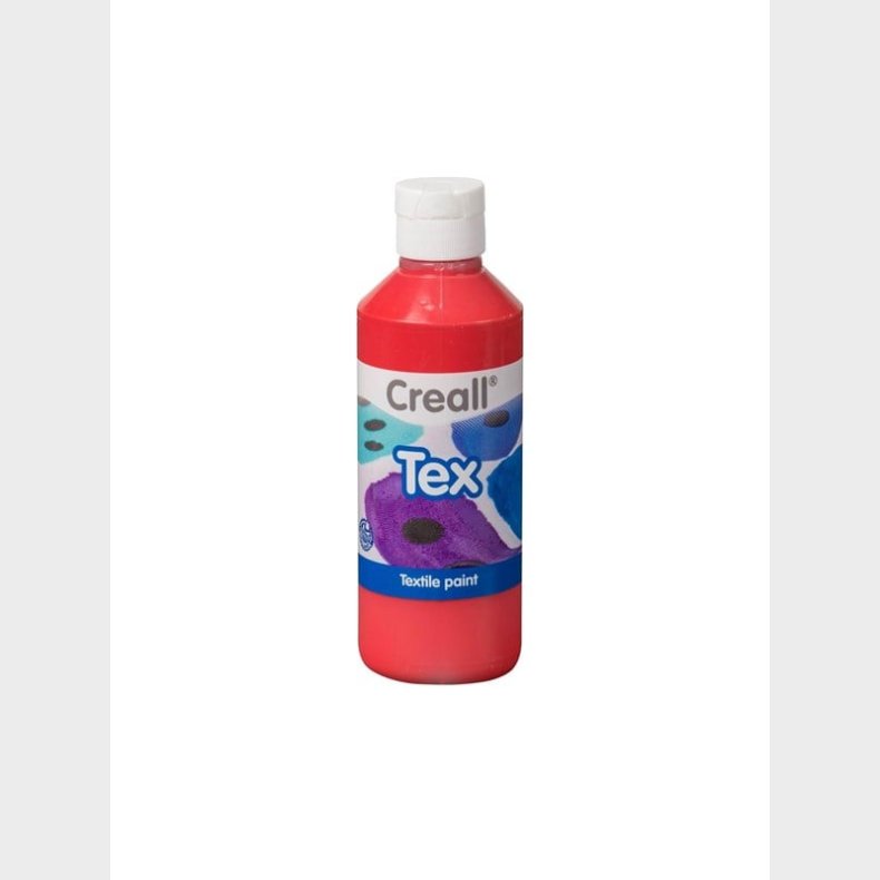 Creall Textile Paint Red 250ml