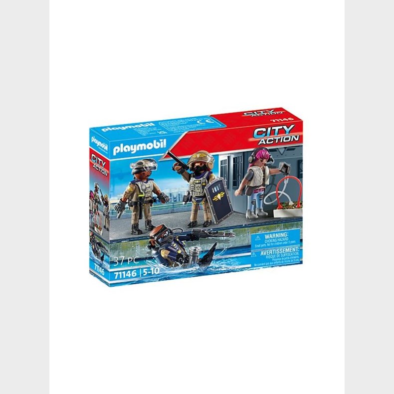 Playmobil City Action - SWAT-figurst