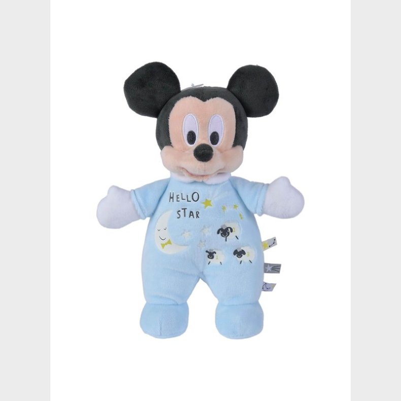 Disney Mickey Mouse Stjerneklar Nat - 25cm